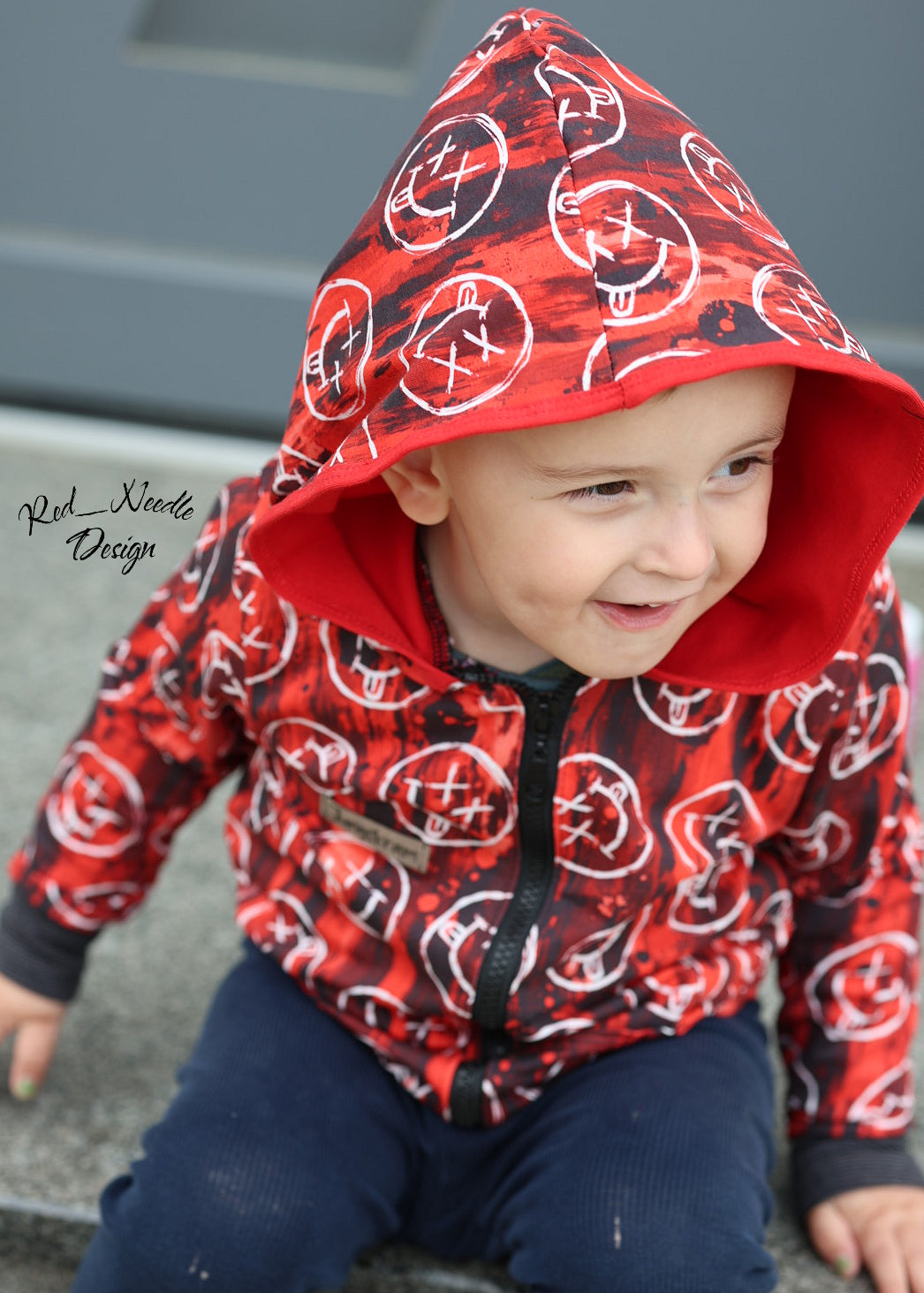 Roter Smileys Dauervorbestellung